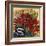 Poinsettia Brand - Fillmore, California - Citrus Crate Label-Lantern Press-Framed Art Print