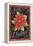 Poinsettia Merry Christmas Flag-Melinda Hipsher-Framed Premier Image Canvas