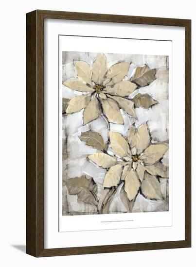 Poinsettia Study II-Tim O'toole-Framed Art Print