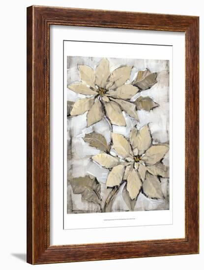 Poinsettia Study II-Tim O'toole-Framed Art Print