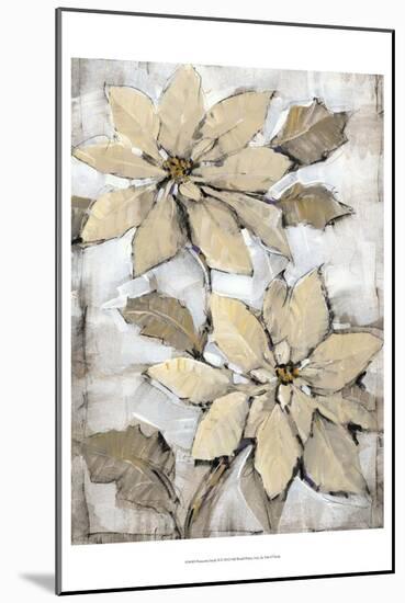 Poinsettia Study II-Tim O'toole-Mounted Art Print