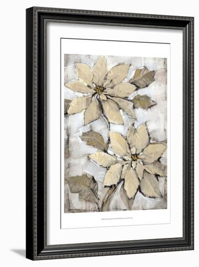 Poinsettia Study II-Tim O'toole-Framed Art Print