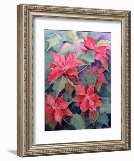 Poinsettia-Karen Armitage-Framed Giclee Print