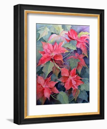 Poinsettia-Karen Armitage-Framed Giclee Print