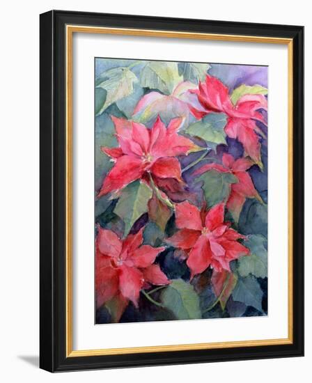 Poinsettia-Karen Armitage-Framed Giclee Print