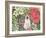 Poinsettias-Hilary Jones-Framed Premium Giclee Print