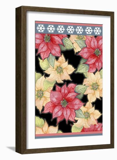 Poinsettias-Valarie Wade-Framed Giclee Print