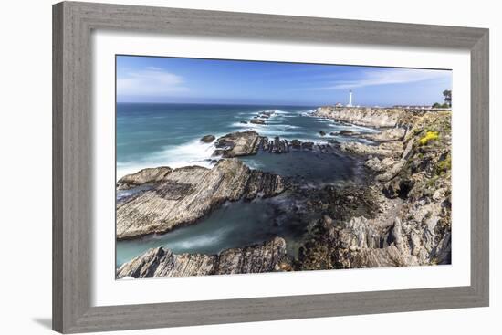 Point Arena Light, Mendocino, California-Art Wolfe-Framed Art Print