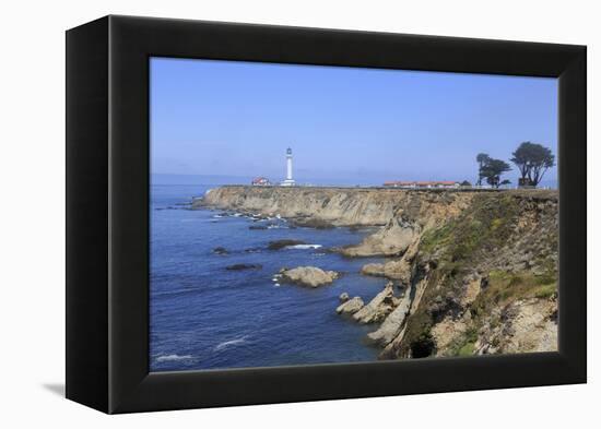 Point Arena Lighthouse, Mendocino County, California, United States of America, North America-Richard Cummins-Framed Premier Image Canvas