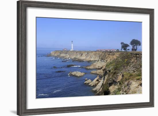 Point Arena Lighthouse, Mendocino County, California, United States of America, North America-Richard Cummins-Framed Photographic Print