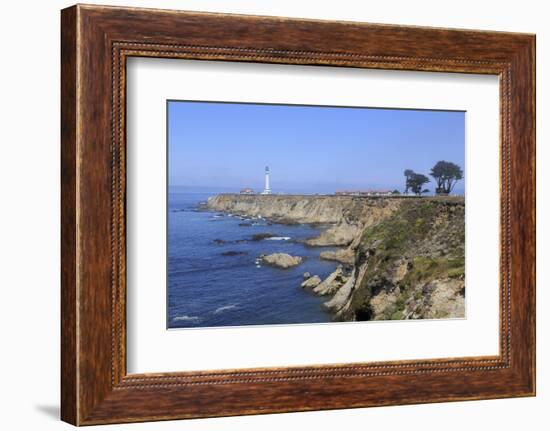 Point Arena Lighthouse, Mendocino County, California, United States of America, North America-Richard Cummins-Framed Photographic Print