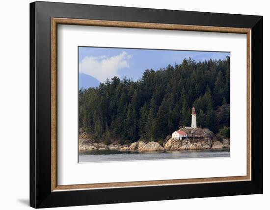 Point Atkinson Lighthouse, Vancouver, British Columbia, Canada, North America-Richard Cummins-Framed Photographic Print