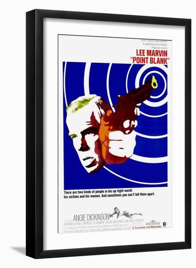 Point Blank, 1967-null-Framed Giclee Print