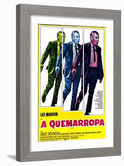 Point Blank, Argentine Movie Poster, 1967-null-Framed Art Print
