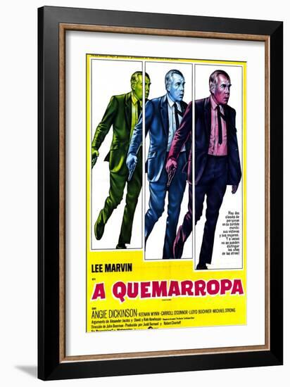 Point Blank, Argentine Movie Poster, 1967-null-Framed Art Print