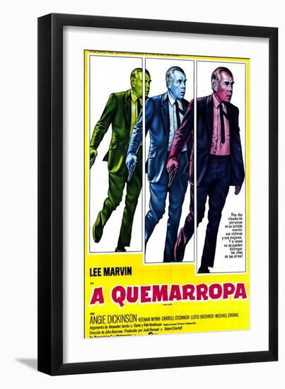 Point Blank, Argentine Movie Poster, 1967-null-Framed Art Print