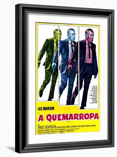 Point Blank, Argentine Movie Poster, 1967-null-Framed Art Print