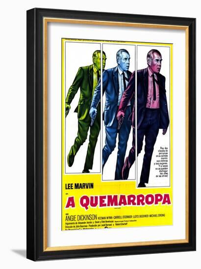 Point Blank, Argentine Movie Poster, 1967-null-Framed Art Print