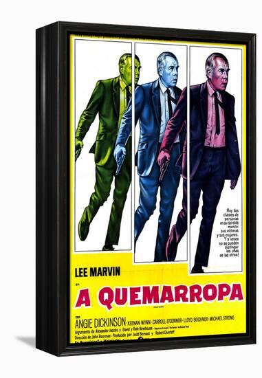 Point Blank, Argentine Movie Poster, 1967-null-Framed Stretched Canvas