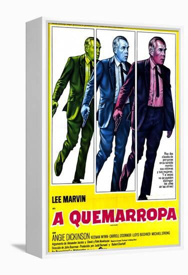 Point Blank, Argentine Movie Poster, 1967-null-Framed Stretched Canvas