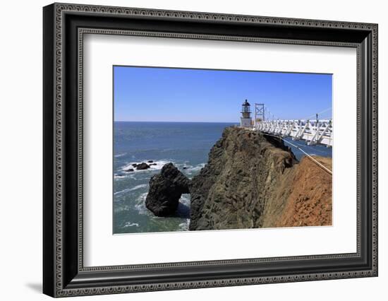 Point Bonita Lighthouse-Richard Cummins-Framed Photographic Print