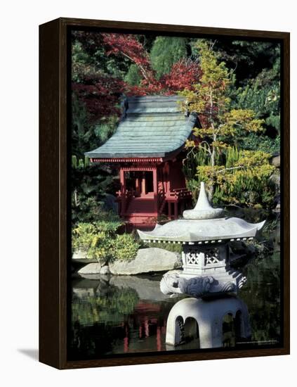 Point Defiance Park, Japanese Garden, Tacoma, Washington, USA-Merrill Images-Framed Premier Image Canvas