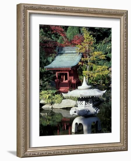 Point Defiance Park, Japanese Garden, Tacoma, Washington, USA-Merrill Images-Framed Photographic Print