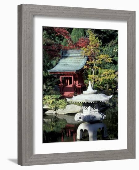 Point Defiance Park, Japanese Garden, Tacoma, Washington, USA-Merrill Images-Framed Photographic Print