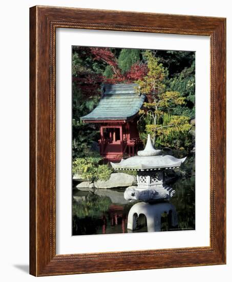 Point Defiance Park, Japanese Garden, Tacoma, Washington, USA-Merrill Images-Framed Photographic Print