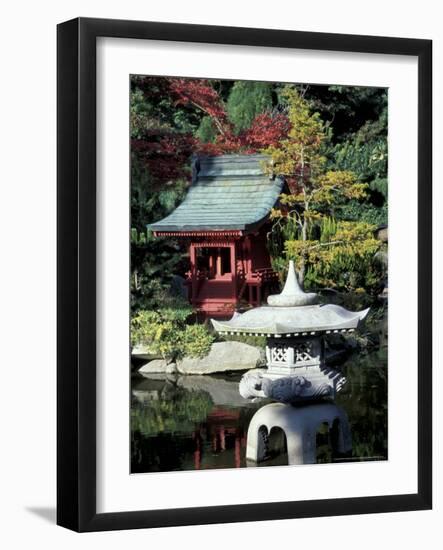 Point Defiance Park, Japanese Garden, Tacoma, Washington, USA-Merrill Images-Framed Photographic Print