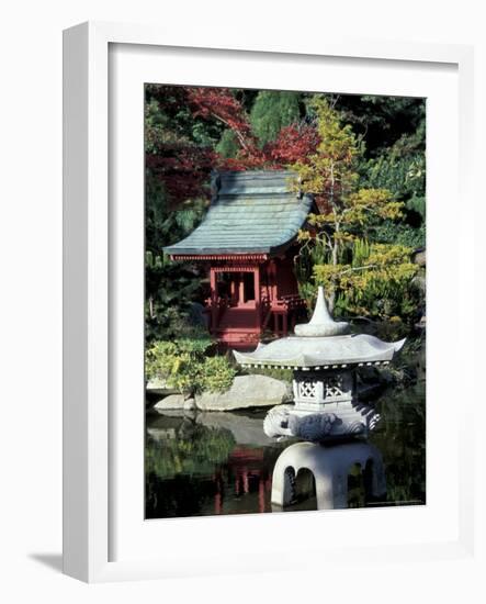 Point Defiance Park, Japanese Garden, Tacoma, Washington, USA-Merrill Images-Framed Photographic Print