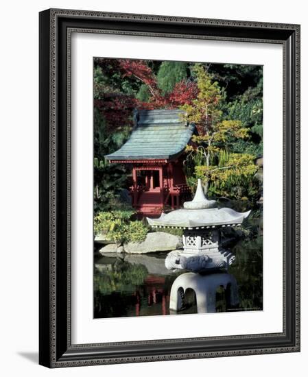 Point Defiance Park, Japanese Garden, Tacoma, Washington, USA-Merrill Images-Framed Photographic Print