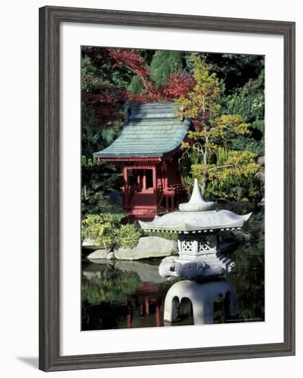 Point Defiance Park, Japanese Garden, Tacoma, Washington, USA-Merrill Images-Framed Photographic Print