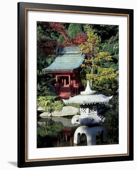 Point Defiance Park, Japanese Garden, Tacoma, Washington, USA-Merrill Images-Framed Photographic Print