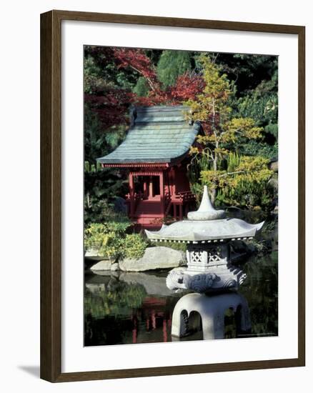 Point Defiance Park, Japanese Garden, Tacoma, Washington, USA-Merrill Images-Framed Photographic Print