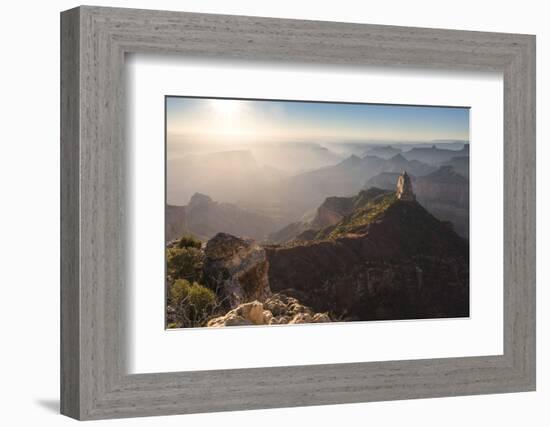 Point Imperial Grand Canyon National Park, Arizona-Marco Isler-Framed Photographic Print