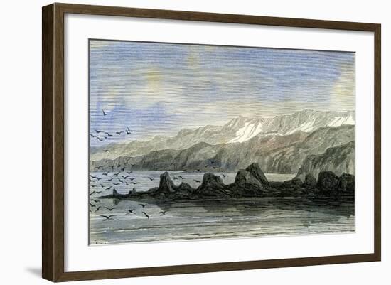 Point Islay 1869 Peru-null-Framed Giclee Print