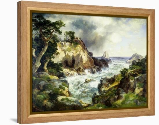 Point Lobos, Monterey, California-Thomas Moran-Framed Premier Image Canvas