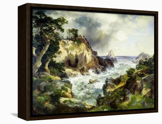 Point Lobos, Monterey, California-Thomas Moran-Framed Premier Image Canvas