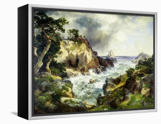 Point Lobos, Monterey, California-Thomas Moran-Framed Premier Image Canvas