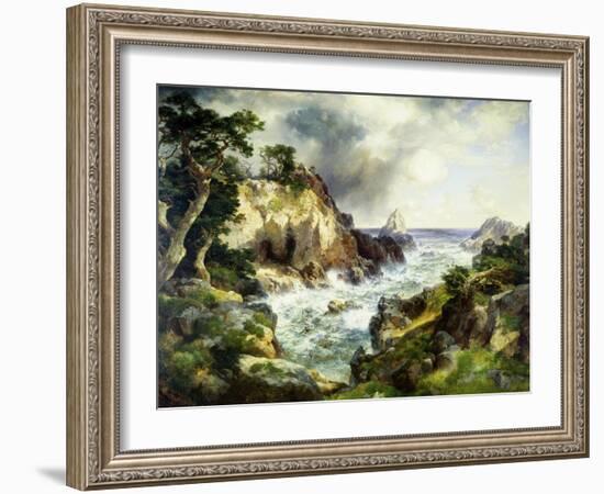 Point Lobos, Monterey, California-Thomas Moran-Framed Giclee Print