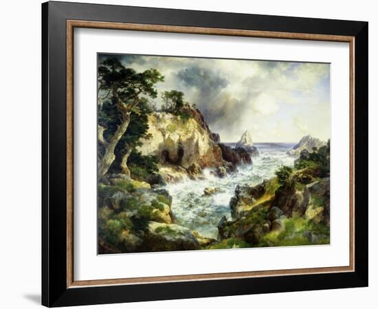 Point Lobos, Monterey, California-Thomas Moran-Framed Giclee Print