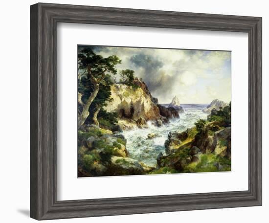 Point Lobos, Monterey, California-Thomas Moran-Framed Giclee Print