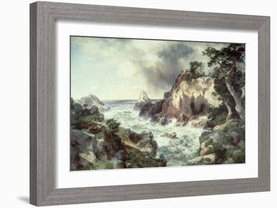 Point Lobos, Monterey, California-Thomas Moran-Framed Giclee Print