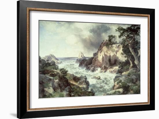 Point Lobos, Monterey, California-Thomas Moran-Framed Giclee Print