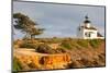 Point Loma Lighthouse in Cabrillo National Park, San Diego-sborisov-Mounted Photographic Print