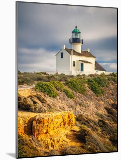 Point Loma Lighthouse in Cabrillo National Park, San Diego-sborisov-Mounted Photographic Print