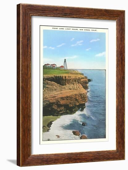 Point Loma Lighthouse, San Diego, California-null-Framed Art Print