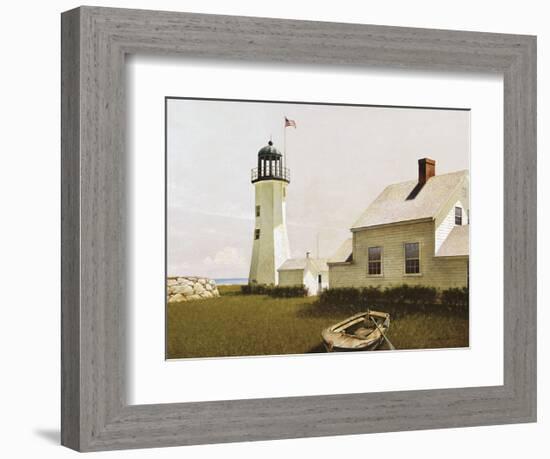 Point Lookout, Maine-Zhen-Huan Lu-Framed Art Print