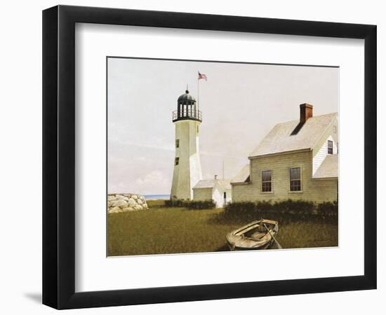 Point Lookout, Maine-Zhen-Huan Lu-Framed Art Print